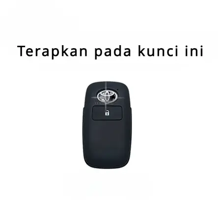 Cover Kunci Toyota Cover Kunci TPU Kunci Remote Mobil Untuk Toyota Raize / Veloz 2022 / Avanza 2022 Agya 2023 Car 4