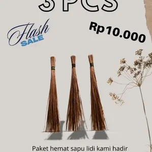 Paket 3Pcs Sapu Lidi Premium Produk Local Asli Jawa Barat