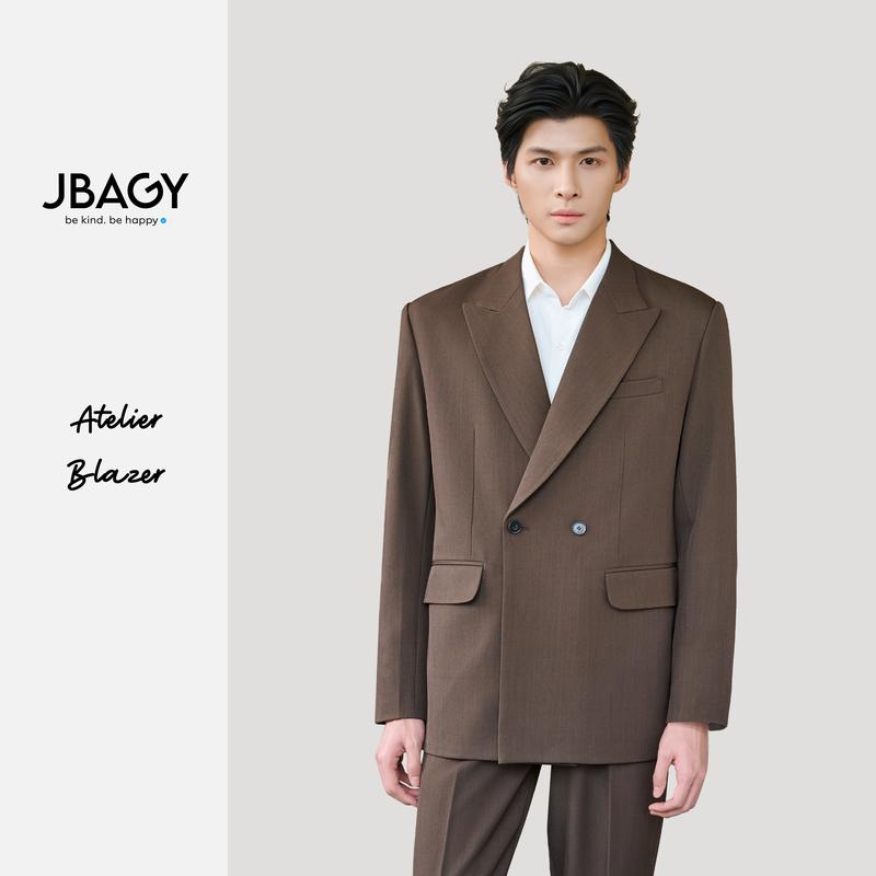  New Arrivals | Áo khoác Blazer nam JBAGY Atelier Jacket ve nhọn vải âu cao cấp - JK0102 