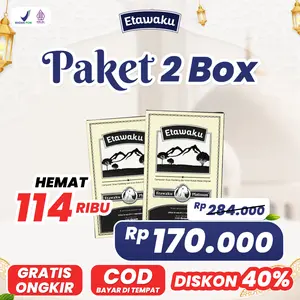 ETAWAKU 2 BOX- SUSU ETAWAKU MURNI DENGAN CAMPURAN KRIMER NABATI