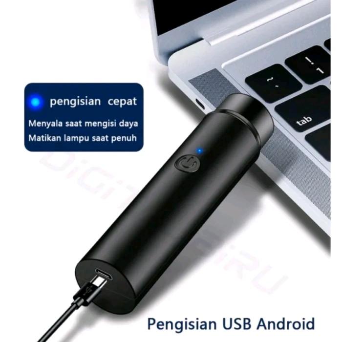 Alat Cukur Jenggot Elektrik Mini Portable - Alat Cukur Kumis / Jenggot Ketiak 4