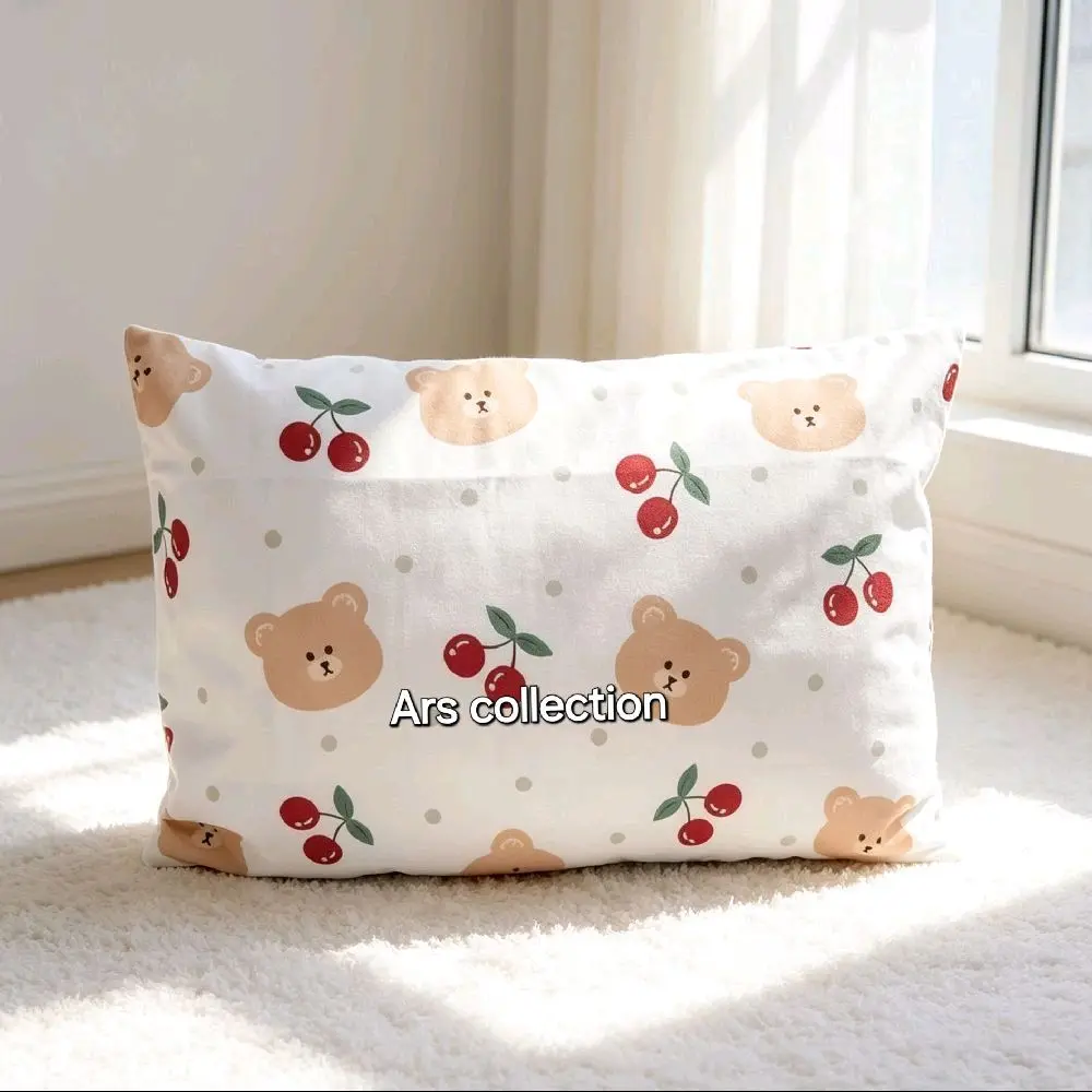 SARUNG BANTAL KARAKTER ANAK PREMIUM KATUN MICROSILK UK 35×50 CM