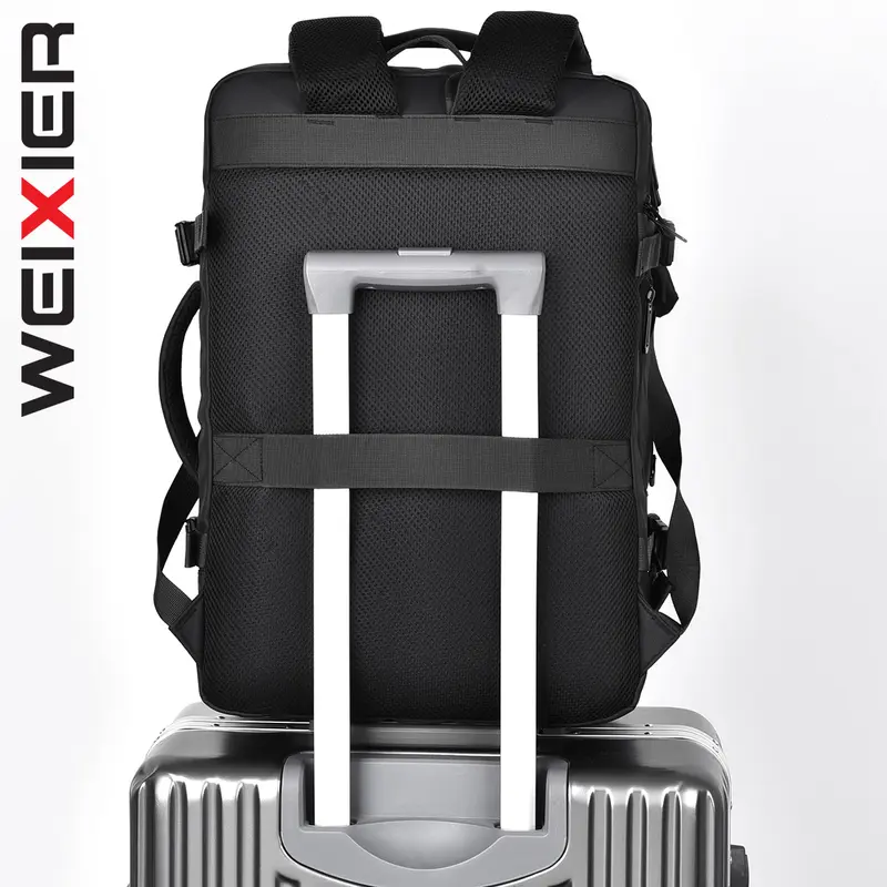 WEIXIER B703 Tas Punggung Pria Ransel Laptop Expandable Multi Fungsi 4