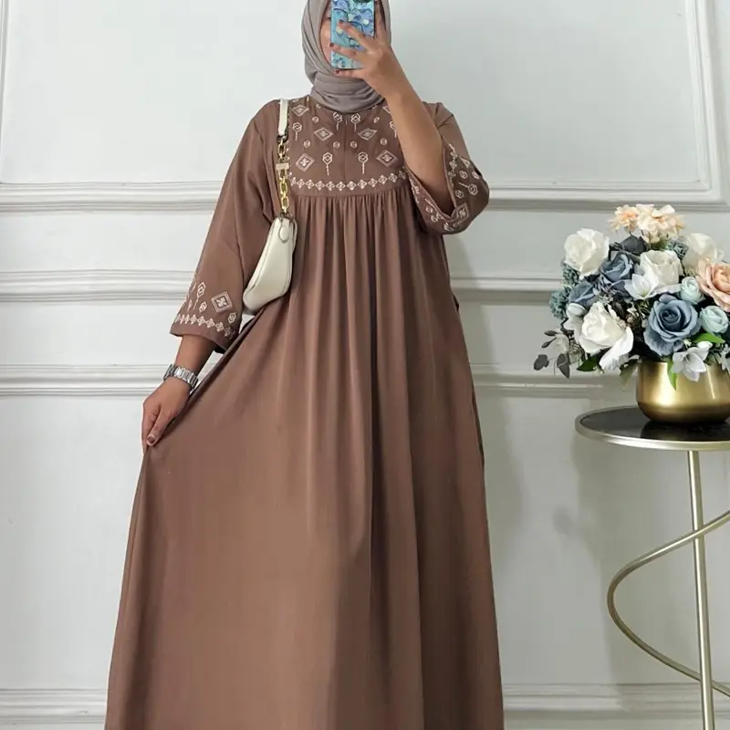 solaine lace trim long sleeve velvet midi dress LACE AND VELVET MIDI DRESS