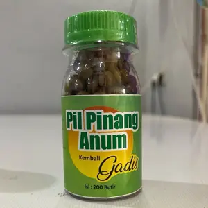Boba pil hijau pinang anum