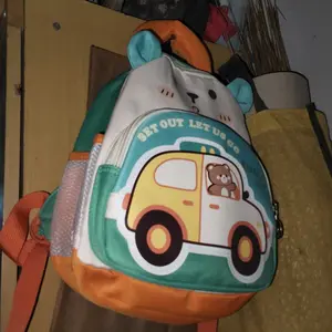 Tas Tayo Anak Laki2 TK Gambar Mobil Cerah Umur 2-4 Tahun Ukuran 28cm PAUD | 626 Kivaro