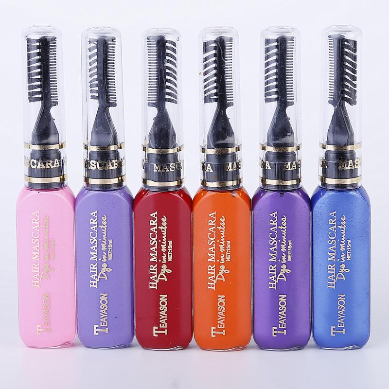 Product Introduction of 13 Colors Disposable Hair Dye Color One-off Hair Coloured Hair Beauty Tool 34
