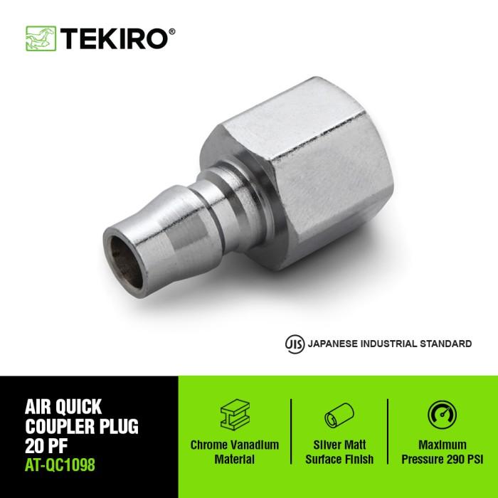 Gambar TEKIRO Air Quick Coupler Plug 20 Pf /Coupler / Tools - Alat Perkakas dari TEKIRO_NEW Kab. Serang Tokopedia