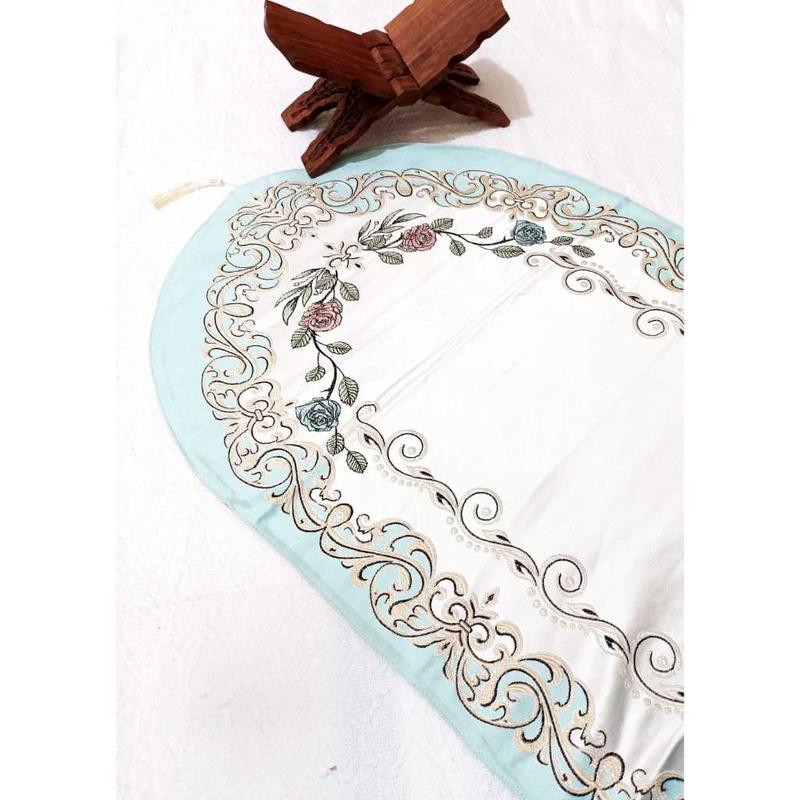 Sajadah Kubah Bordir Midi 53 x 105 Motif Tebal Turkey Turkiye Sajadah Kubah Bordir Midi 53 x 105 Motif Tebal Truki Turkey 6