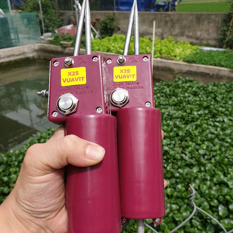 250W Máy nhổ lông măng vịt cầm tay - Mũi kẹp chống mòn