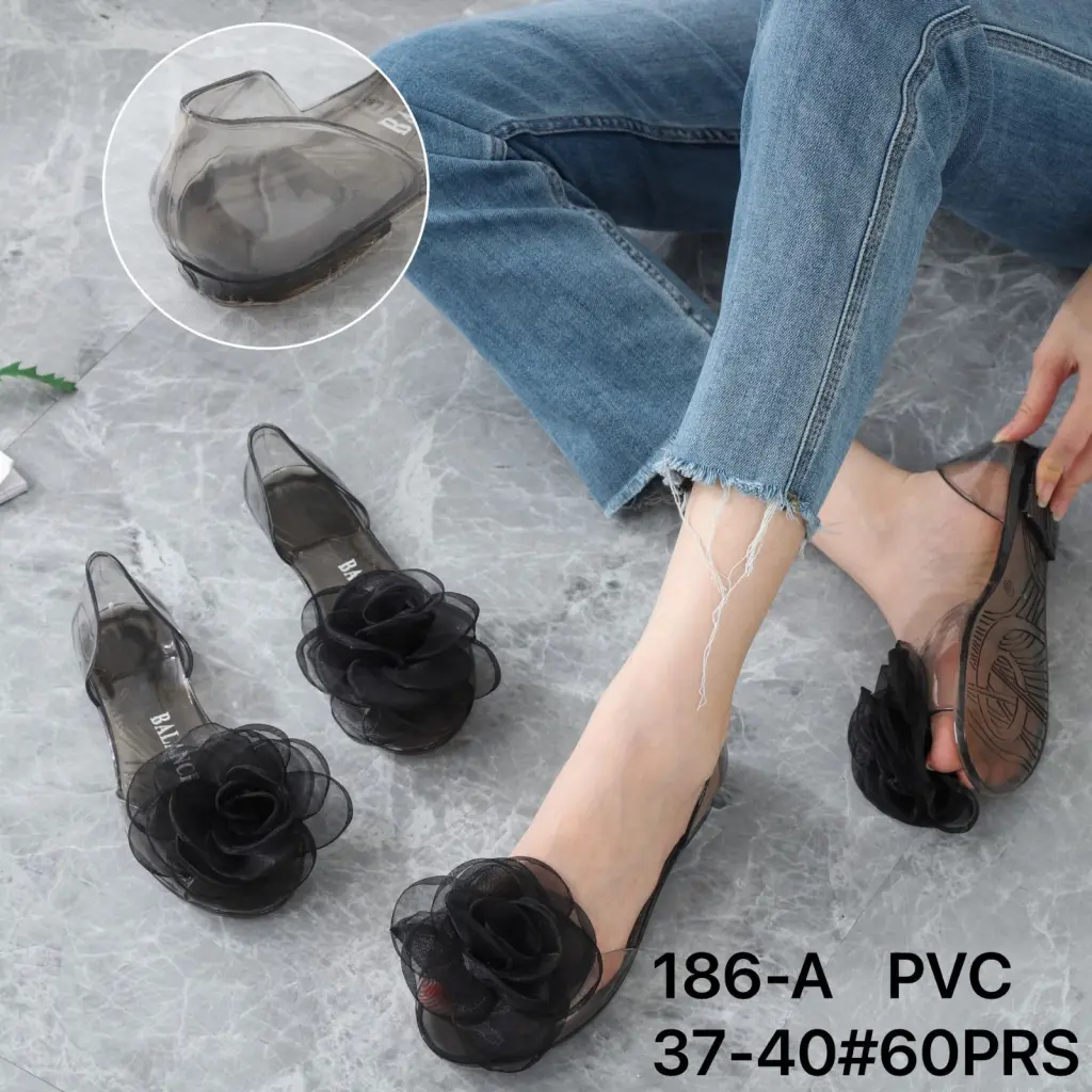 FLAT SHOES TRANSPARAN – AUTO CANTIK, AUTO CHECKOUT! 186 A SPTFW