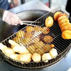 Alat Peniris Minyak Goreng Atas Wajan Penggorengan Ukuran 32cm-40cm Besi Kitchenware