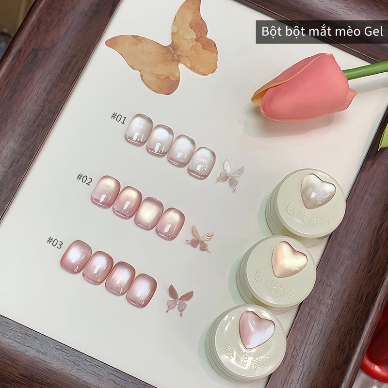 Gel Sơn Móng Tay Mắt Mèo, Dòng Phấn Cát Vụ Mùa Hè, Hạt Thủy Tinh Gốm Phổ Biến Mới 2025, Gel Mắt Mèo, Yêu Cầu Đèn Làm Móng Để Khô