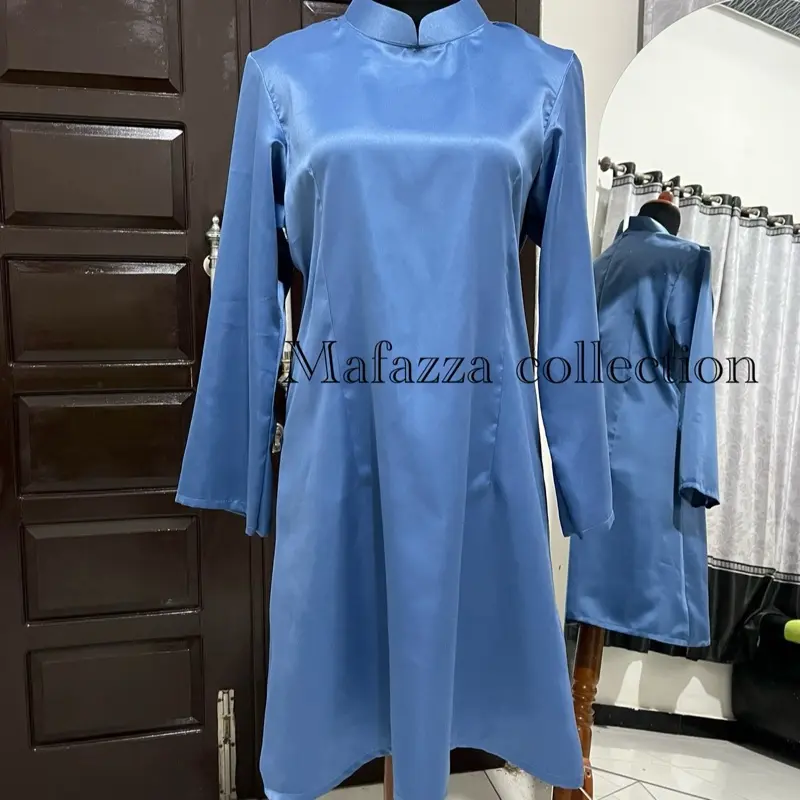 Tunik wanita ,baju kurung melayu , setelan rok kurung melayu wanita , inner muslim ,,, 4