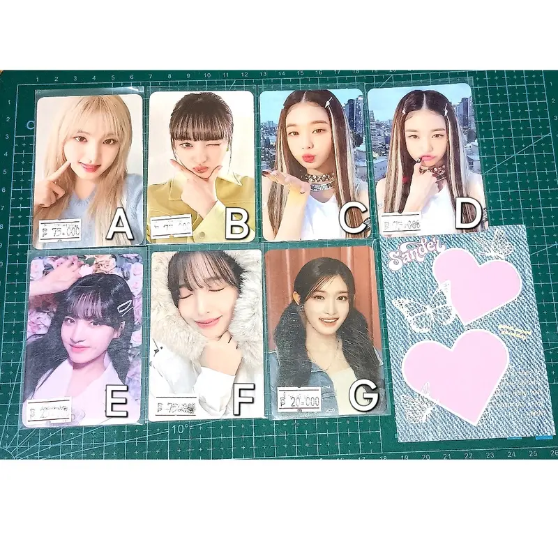 OFFICIAL PHOTOCARD IVE WONYOUNG - LIZ - YUJIN - LEESEO - AFTER LIKE ALBUM PHOTOCARD - MAGAZINE PHOTOCARD EVENT - NEPA 0