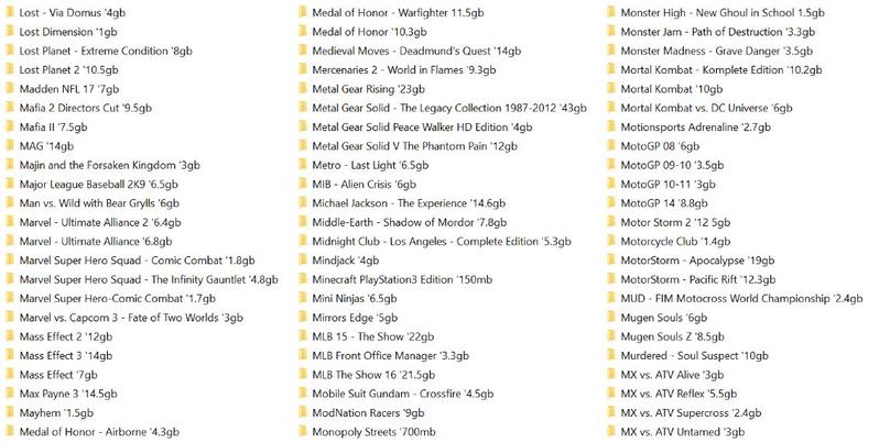 Product Introduction of Harddisk External PS3 with games 8