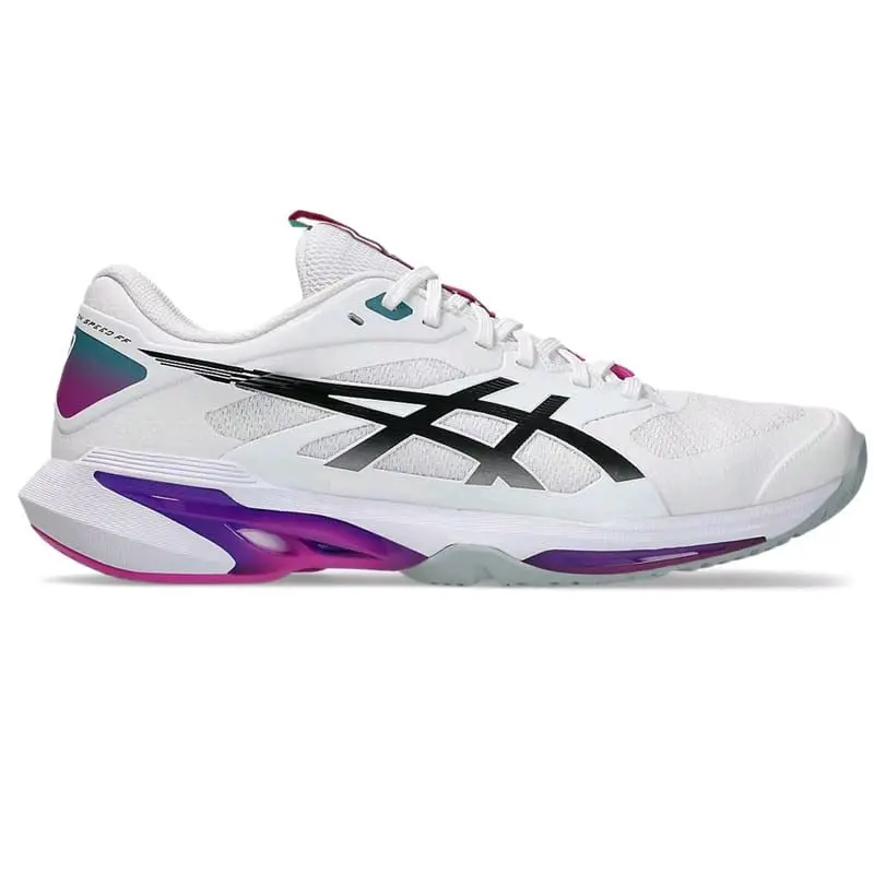 Sepatu Tenis Solution Speed FF 4 Clay White/Digital Sakura