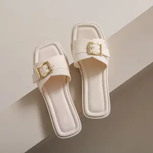 Sandal Teplek Wanita Terbaru Model Kekinian Bahan Karet Ringan Anti Slip