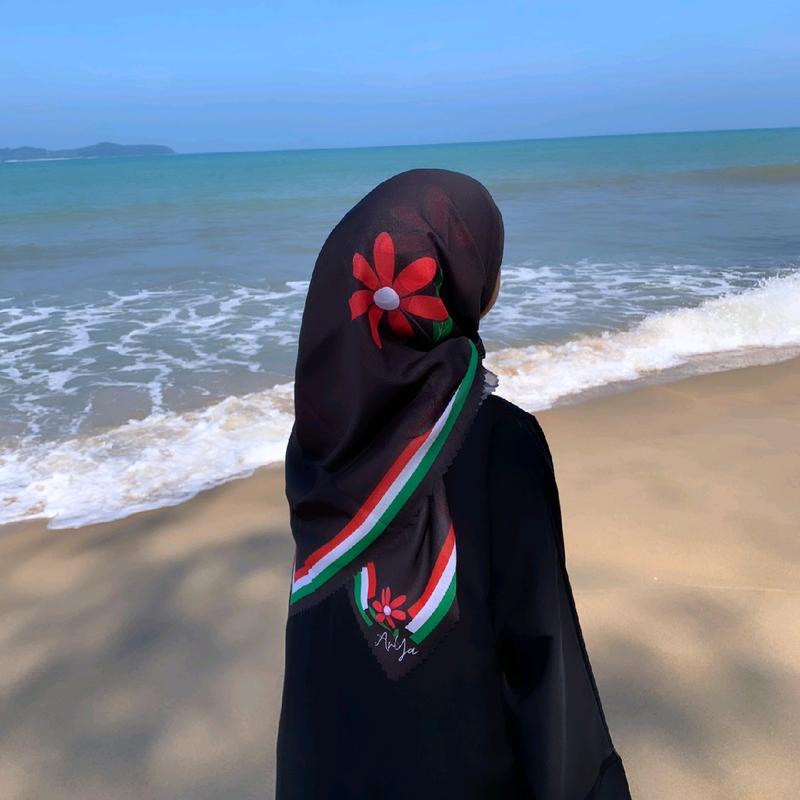Arya cotton voile bawal hijab 0