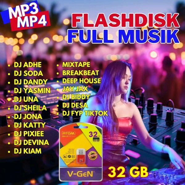Flashdisk musik video size 32GB full DJ viral populer terbaru lengkap ...