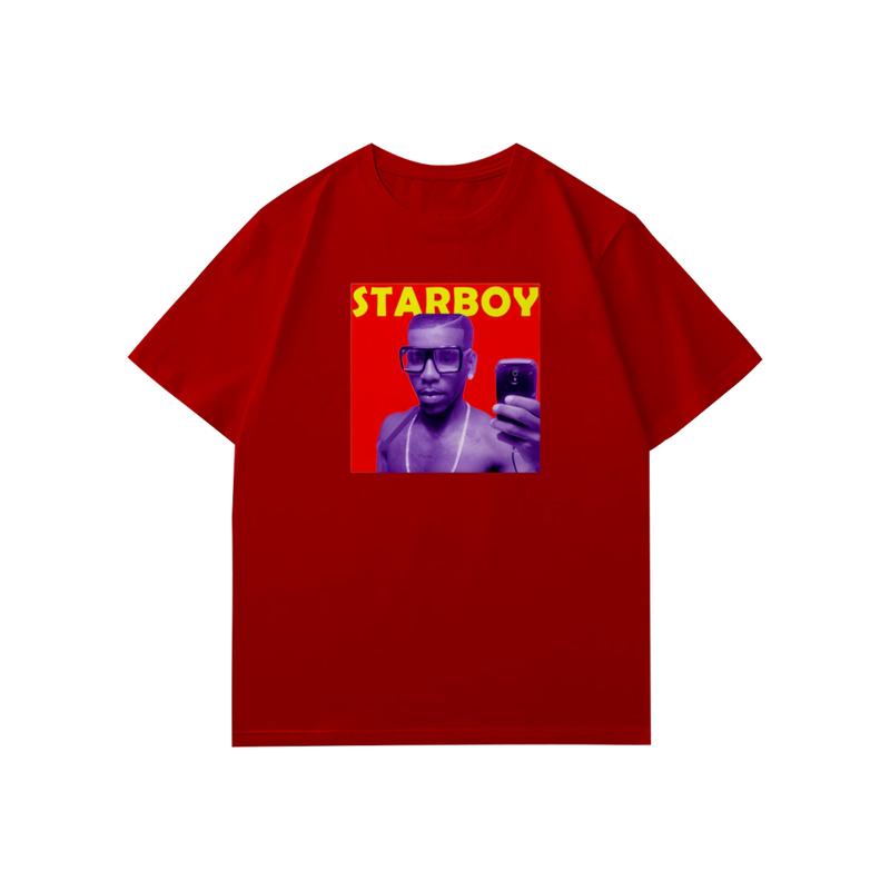 KAOS RUSDI STARBOY - KAOS JOMOK ORANG HYTAM NGAWI - BAJU COWOK CEWEK - T-SHIRT DISTRO - COD 4