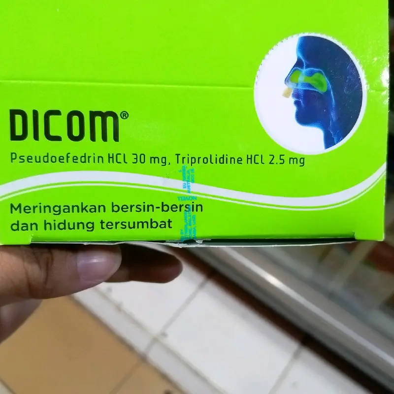 Dicom-Pilek, bersih, dan hidung tersumbat ampuh 0