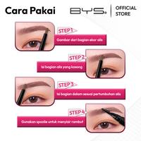 Gambar BYS Automatic Brow & Eye Pencil - Natural Look Longlasting Longwear Flawless Finish dari BYS Cosmetics ID Kota Administrasi Jakarta Selatan 4 Tokopedia