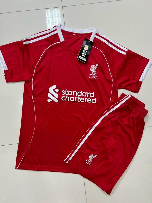 เสื้อใหม่ล่าสุด!!ชุดเซ็ตเสื้อ+กางเกง ฤดูกาลปี 2025-2026 เสื้อแข่งชุดฟุตบอลลดราคาพิเศษ เสื้อแข่งราคาถูก เสื้อฟุตบอลลดราคา เสื้อฟุตบอลโปรโมชั่น แนะนำบวกเพิ่ม1ไซส์