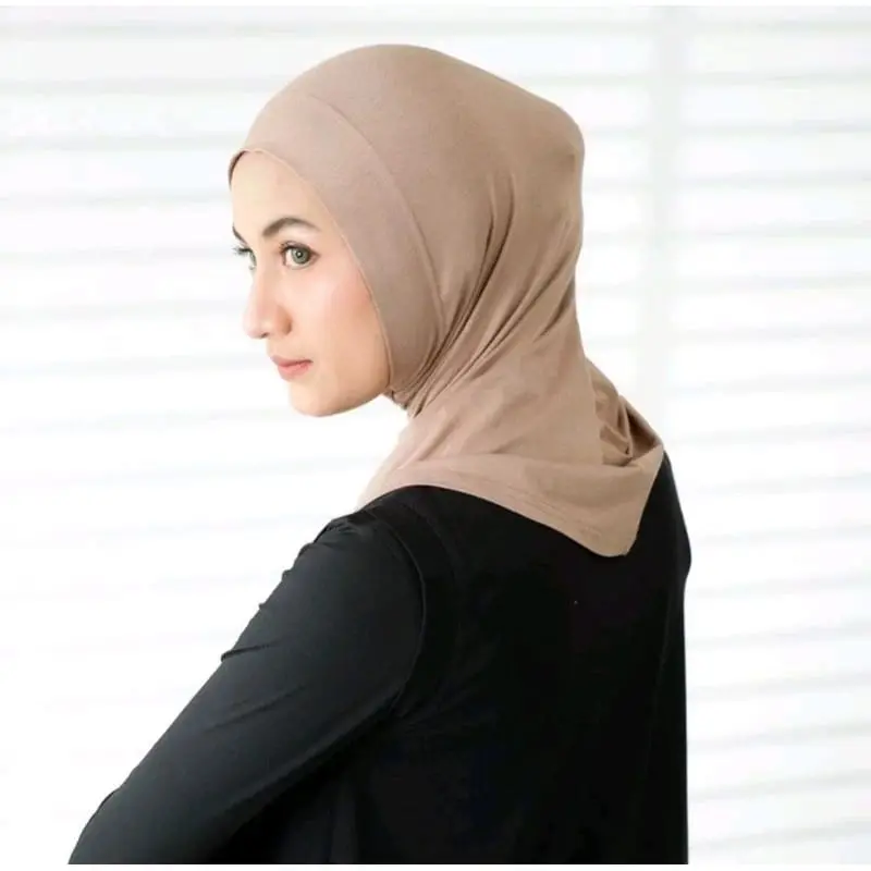 Inner Ninja Malay Dewasa Bahan Kaos Rayon NON RESLETING TERLARIS SERTA BISA COD Ciput Jilbab Kerudung Instan Dalaman Wanita 2