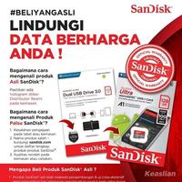 Gambar Memory Card Micro SD 32GB SanDisk Ultra UHS-I A1 up to 120Mbps Garansi Resmi dari Doran Gadget Authorized Shop Kota Administrasi Jakarta Pusat 5 Tokopedia