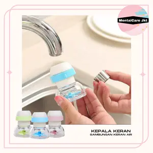 Keran Fleksibel Splash Shower FLEXIBLE untuk Hemat Air dan Anti Bocor dengan Saringan Filter 360 derajat Anti Flash saringan  kran Plastik Filter Air Keran kran air  cuci piring