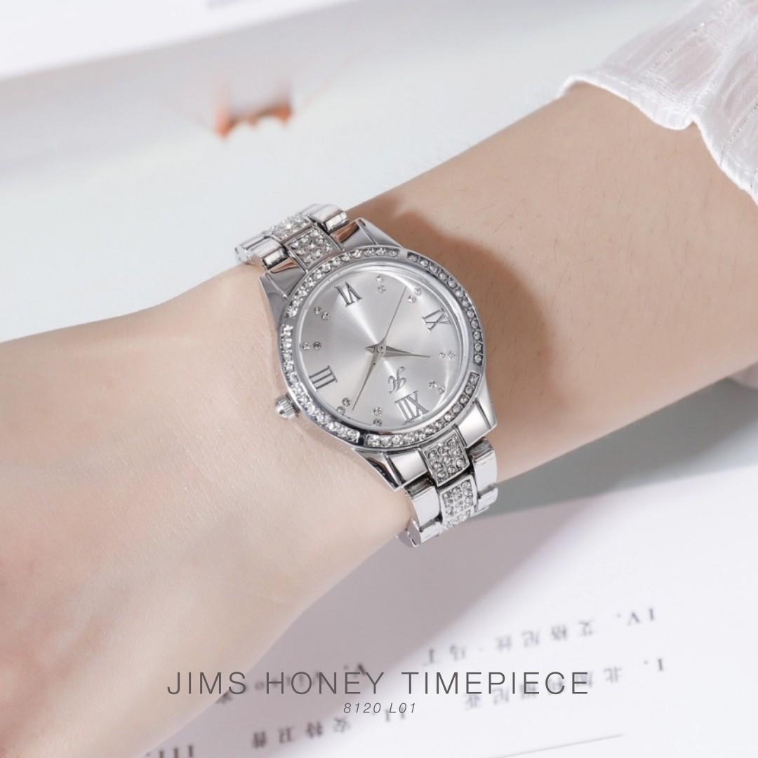 JIMS HONEY JAM TANGAN WANITA 8120 (FREE BOX + BATERAI)