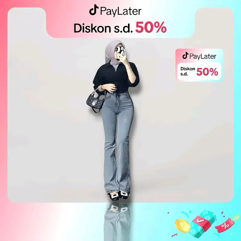 COD celana panjang hw cutbray celana panjang wanita kekinian Quality premium highwaist cutbray tebal dan melar terbaru pants jeans cut bray ootd outfit korea pas flare 0