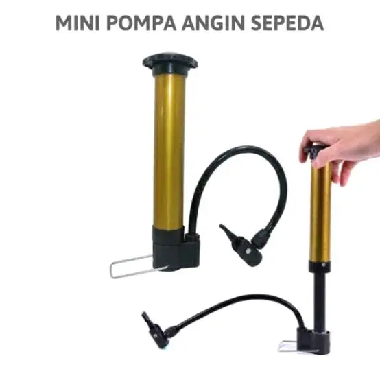 Pompa Ban Mini Portable Hidrolis / Pompa Angin Untuk Ban Sepeda