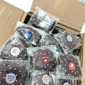 ( isi 10 pcs ) Scruncie Satin Korea + packing plastik gift acara