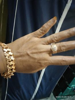 Product Review of Gelang tangan sisik naga free cincin full mata Perempuan Bracelets from Y**i S**i 7** 0
