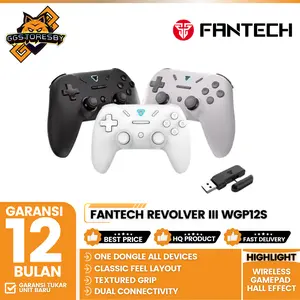 Fantech REVOLVER III WGP12S Gamepad HALL EFFECT Wireless MULTI PLATFROM Android Switch PC PS Gaming Controller