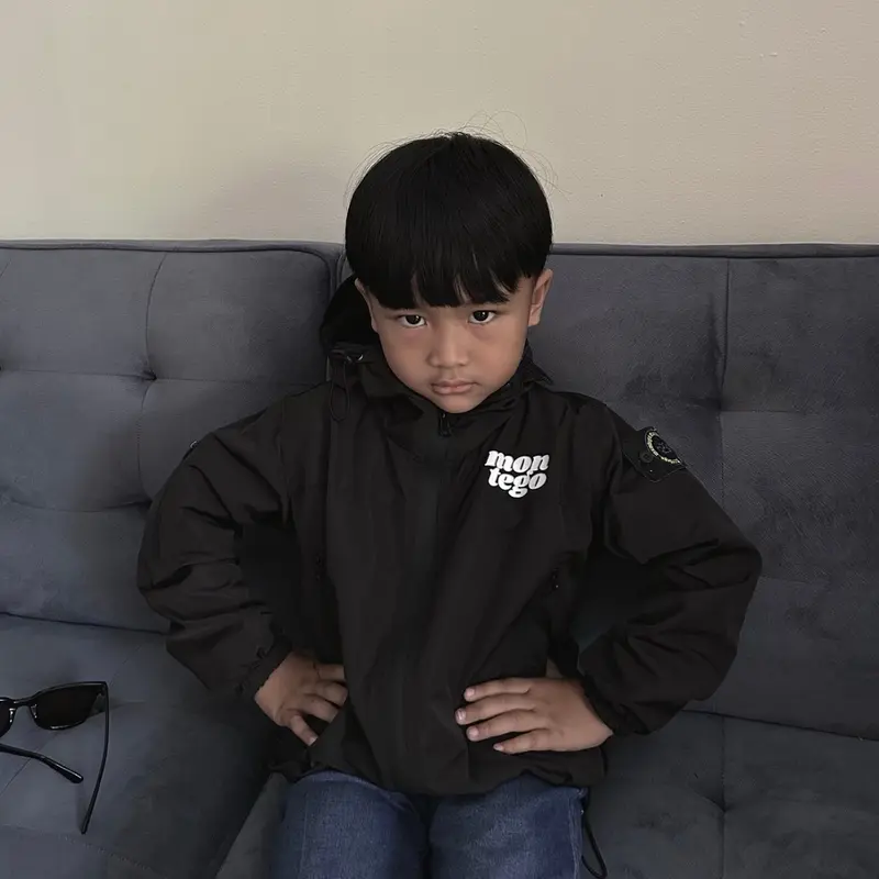 Montego Jaket anak Gorpcore outdoor Waterproof anti angin Fashion 3