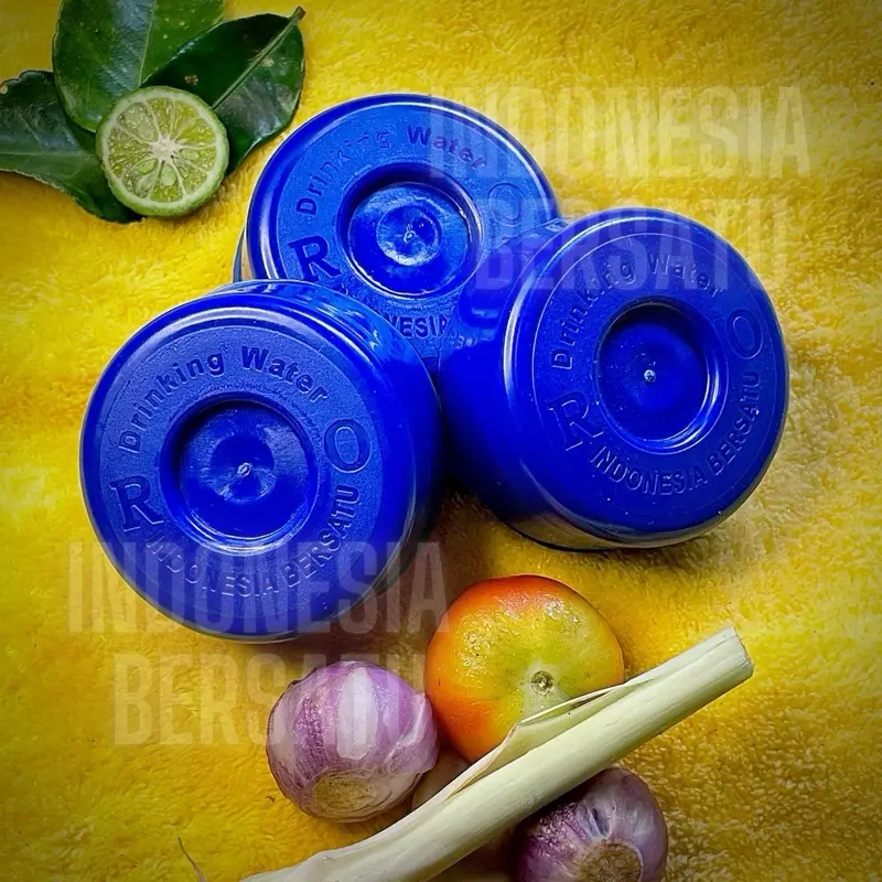 Tutup Galon Isi Ulang Eceran Biru Dongker (Random/campur Varian)