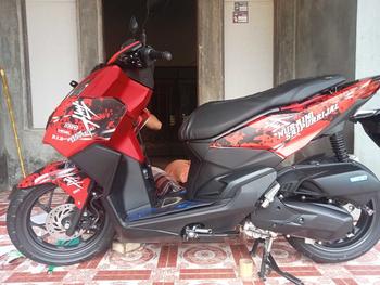 Product Review of Decal Vario 160 Motif Hayabusa Jepang  +Bonus Laminasi glossy/doff from N**p 0