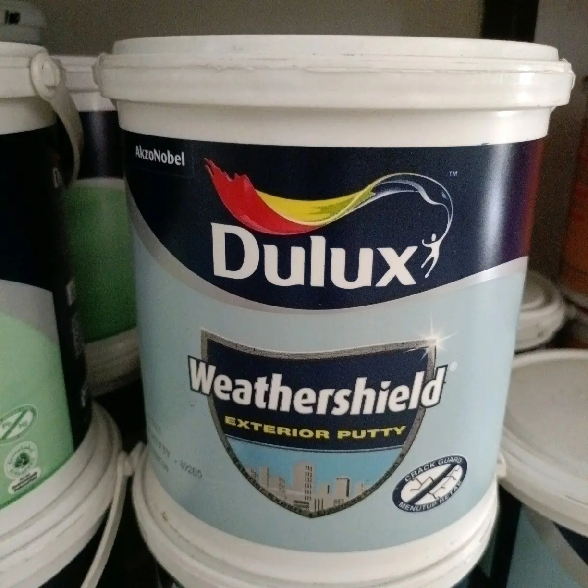 DEMPUL EXTERIOR DULUX WEATHERSHIELD PUTTY ISI 3,5kg