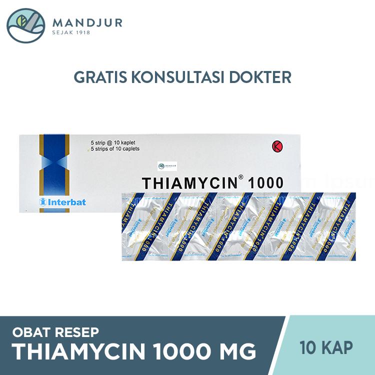 Thiamycin 1000 mg Strip 10 Kaplet