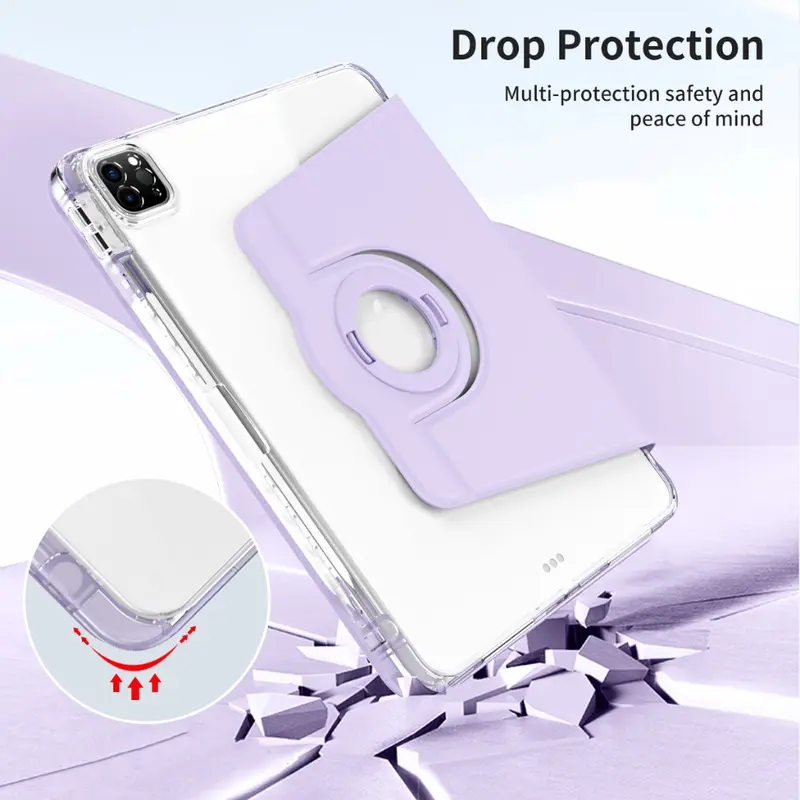 Detachable Acrylic Casing IPad Upgraded Case For IPAD Gen9 Gen8 Gen7 10.2 11 inch iPad Air4/5 10.9inch iPad Pro11 pen case ipad Cover Protection 2