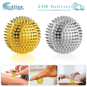 2Pcs Bola Duri Magnet Terapi Spiky Massage Ball Therapy Tangan Pijat Ball