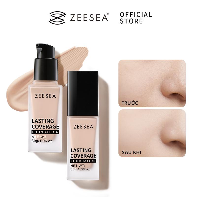 (COD)Kem Nền Che Khuyết Điểm Lì Lâu Trôi, ZEESEA, Kiểm Soát Dầu, Không Thấm Nước, Hoàn Toàn Tự Nhiên, 30ml Cosmetic Nữ Mỹ Phẩm