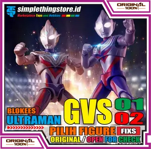Blokees Ultraman Selected GVS 01/GVS 02 Galaxy Version Model Kit Action