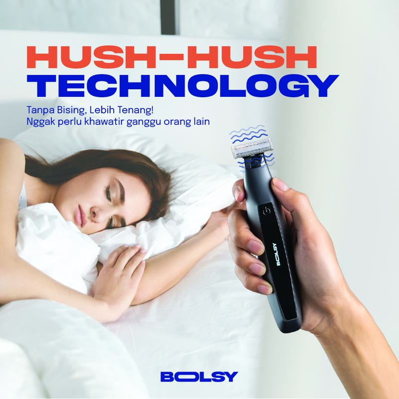 Bolsy Bols Trimmer - Alat Cukur Bulu Kemaluan, Badan Pria & Area Sensitif - Tubuh, Elektrik Box Kumis 9