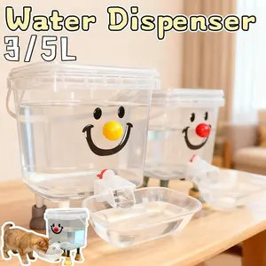 3L Dispenser Kucing / Tempat Minum Hewan Peliharaan/  Kapasitas Besar Pet Water Feeder Automatic/  Water Dispenser Kucing Multifungsi Untuk Hewan Peliharaan