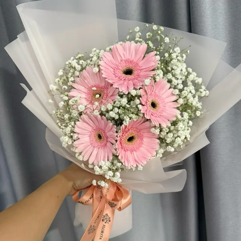 Dreamy Gerbera - Flower Bouquet