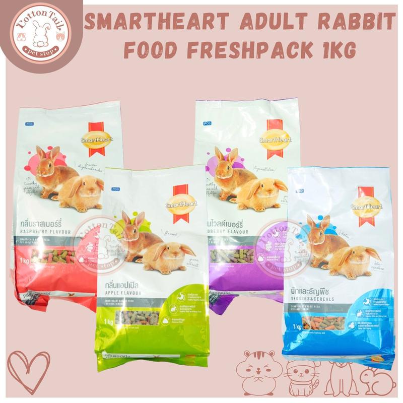 SMARTHEART ADULT RABBIT FOOD FRESHPACK 1KG - Makanan Kelinci - Shop ...